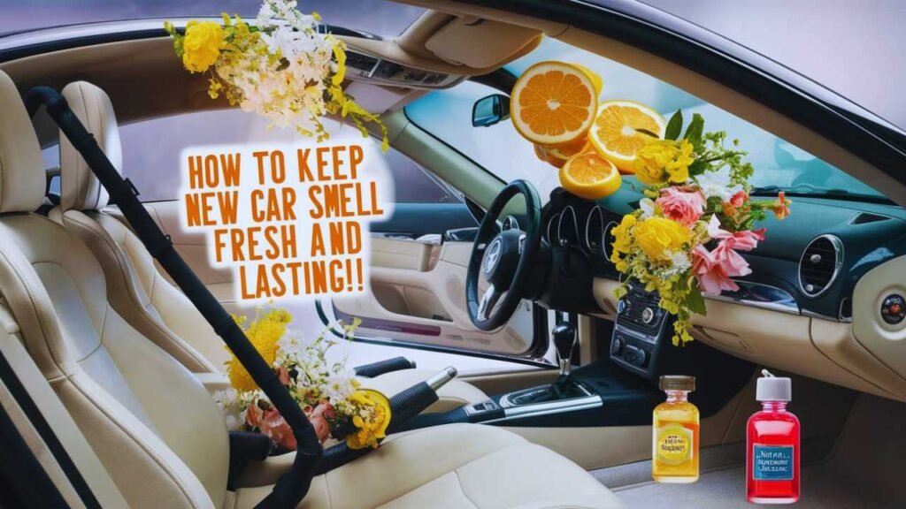 How to keep new car smell