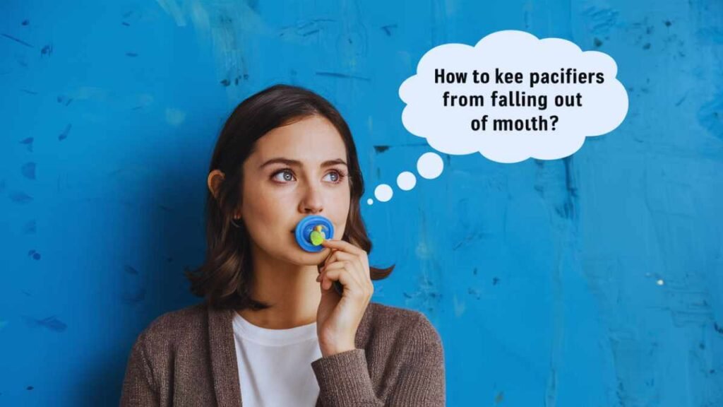 How to keep pacifiers from falling out of mouth