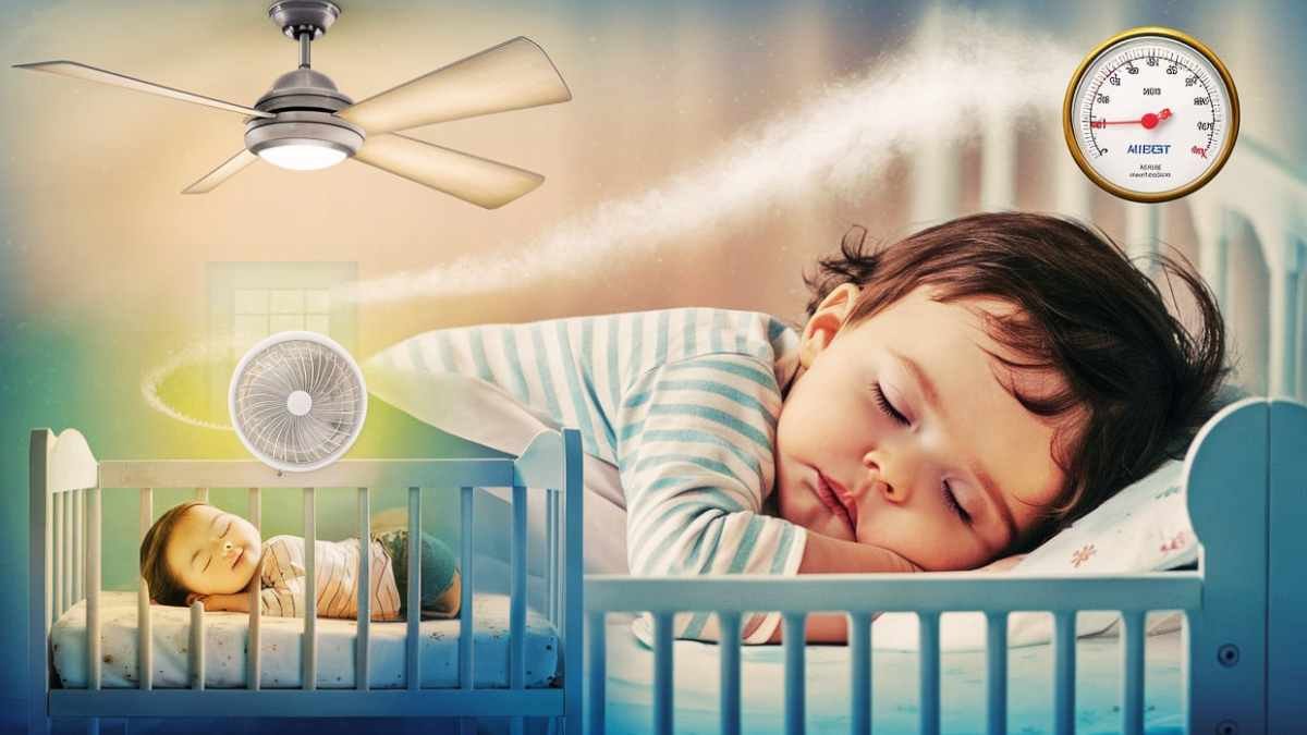 How to keep toddler cool at night